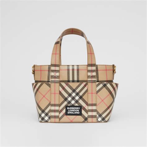 Logo Appliqué Vintage Check E